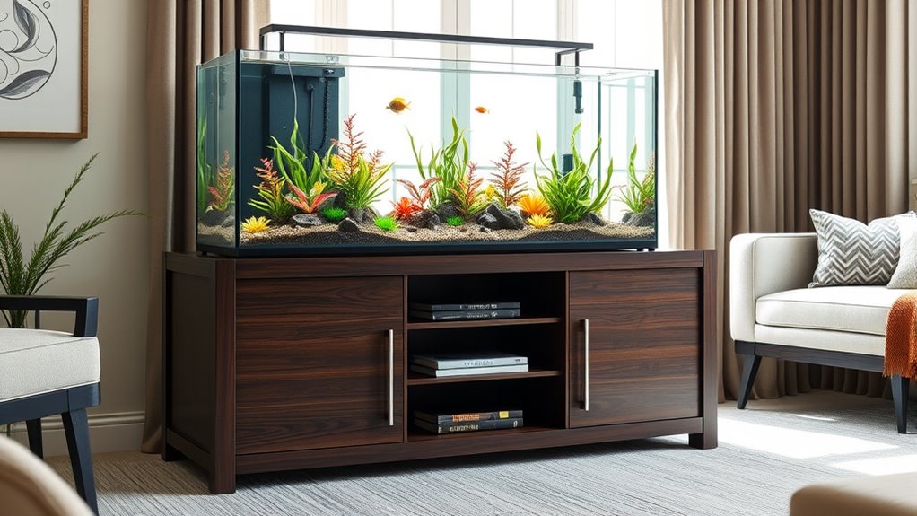 sturdy stylish fish tank stands