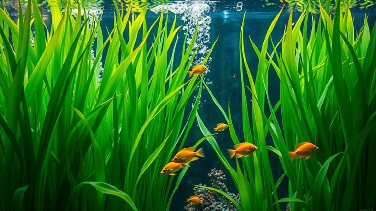 tall aquarium plant selection