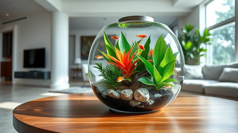 terrarium and aquarium combinations