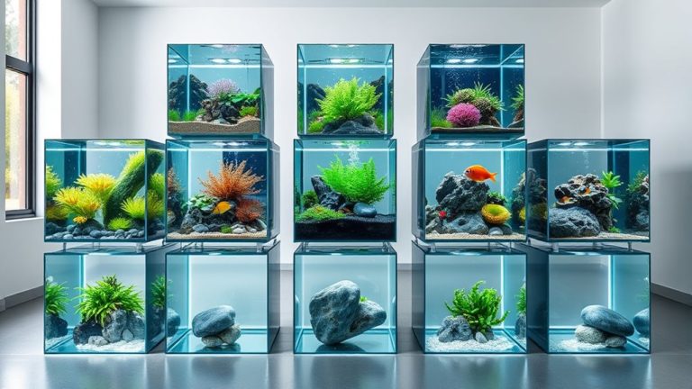 top 100 gallon cube aquariums
