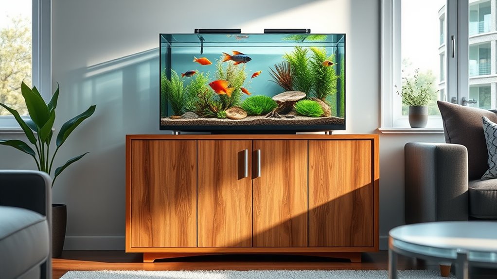 top 10 gallon aquarium cabinets
