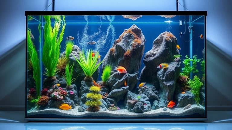 top 110 gallon tall aquariums
