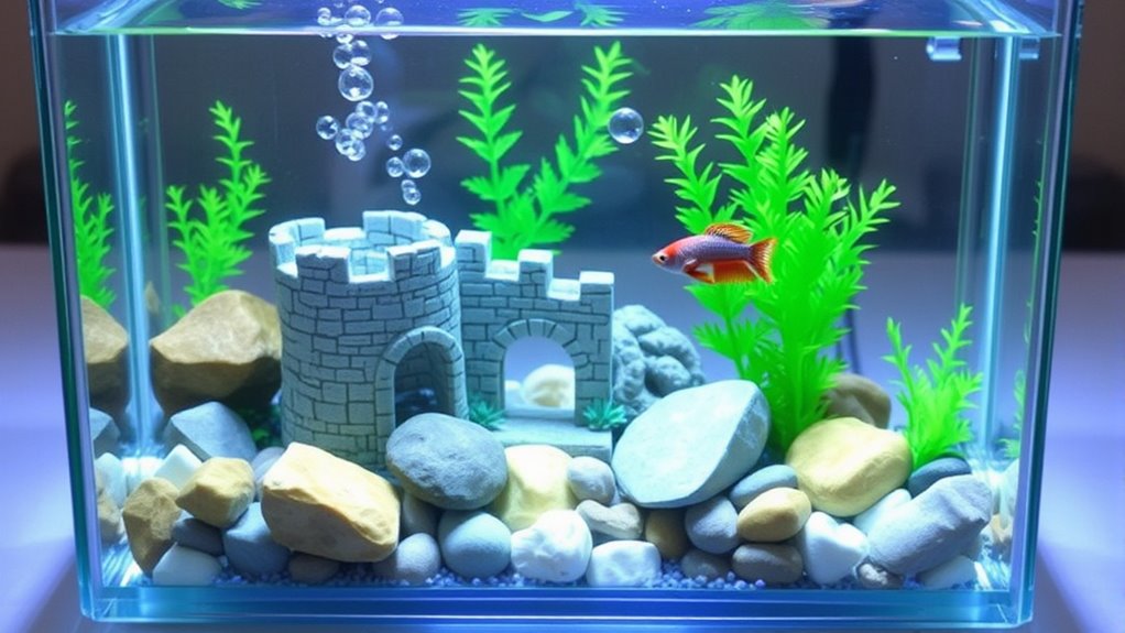 top 15 5 gallon aquarium decorations