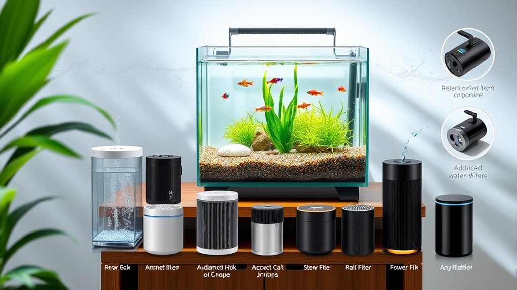 top 1 gallon fish tank filters