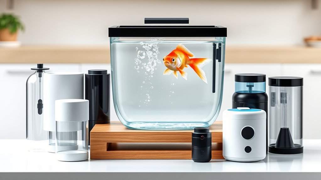 top 5 gallon fish filters