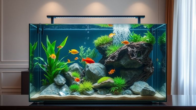 top 65 gallon rimless aquariums