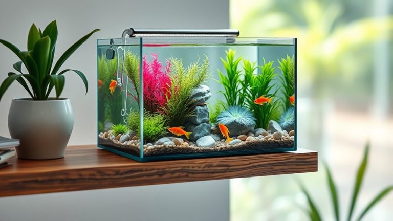 top 6 gallon bookcase aquariums