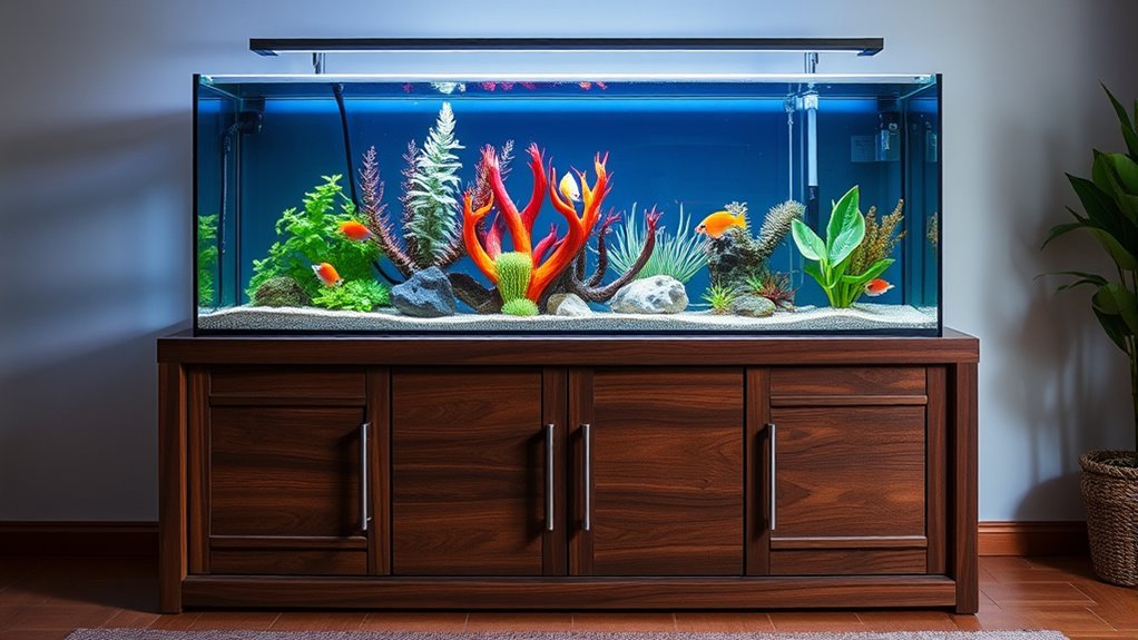 top 70 gallon fish stands