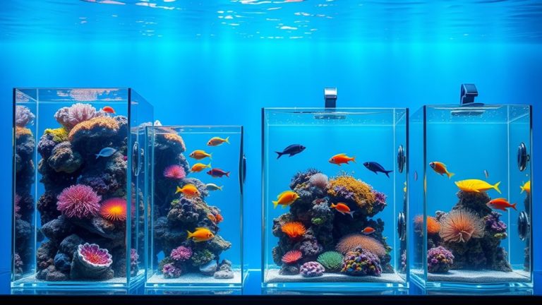 top acrylic reef aquariums