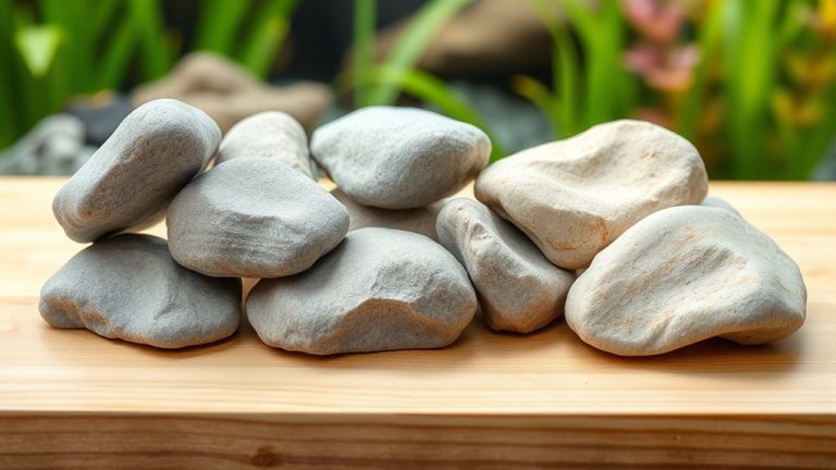 top aquarium flat rocks
