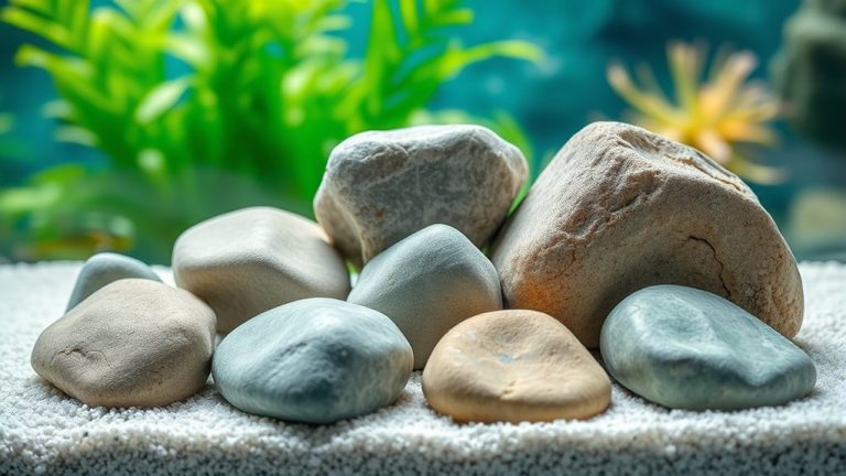 top aquarium smooth rocks