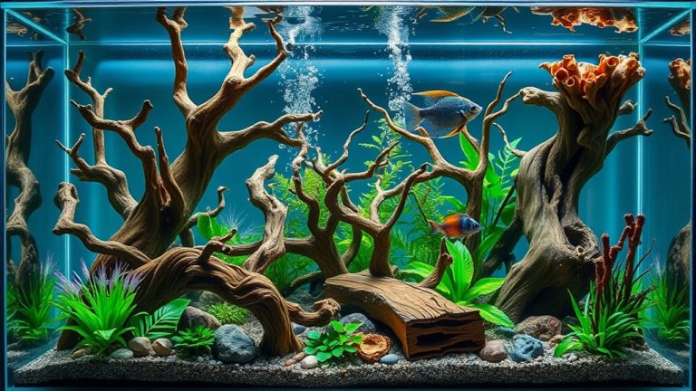 top aquarium wood decor