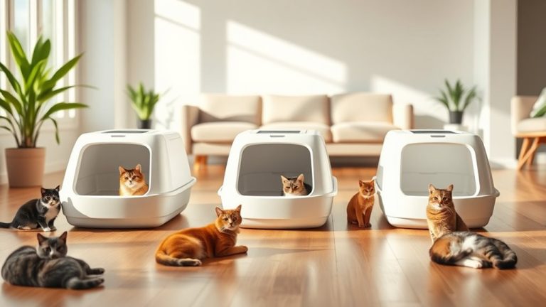 top automatic multi cat litter boxes