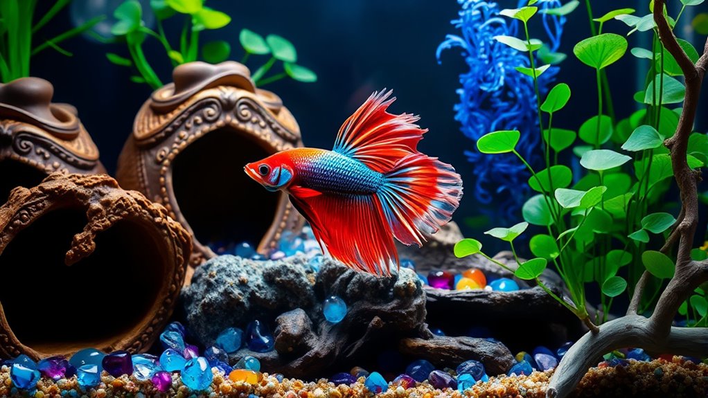 top betta aquarium decorations