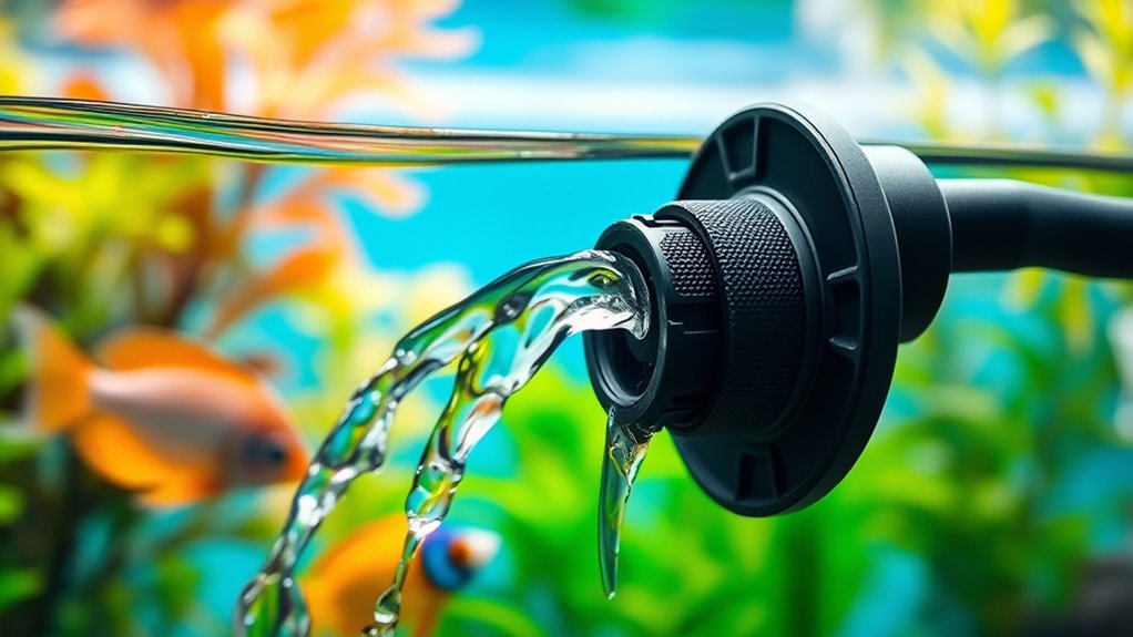 top canister filter nozzles