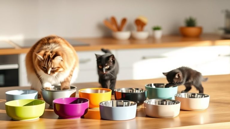 top cat food bowls
