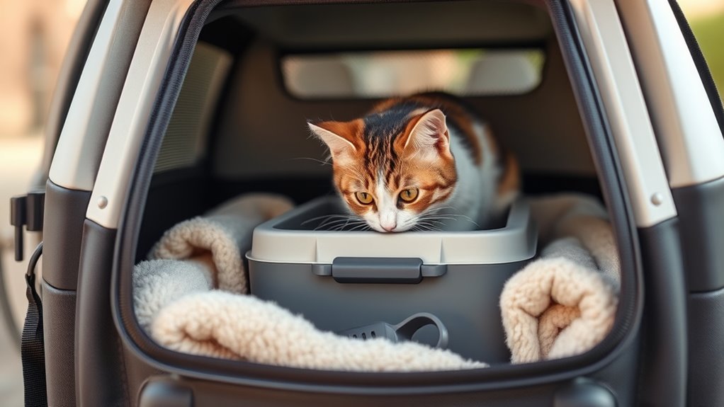 top cat friendly travel litter boxes