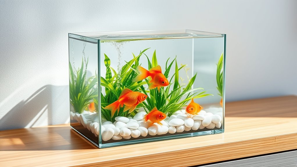 top compact gold fish tanks