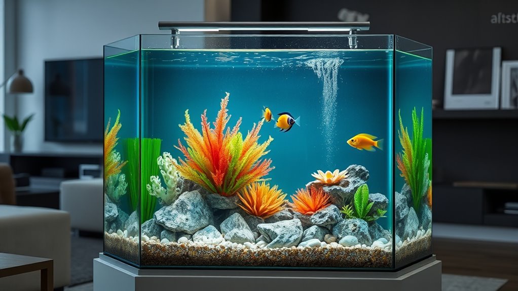top corner fish tanks