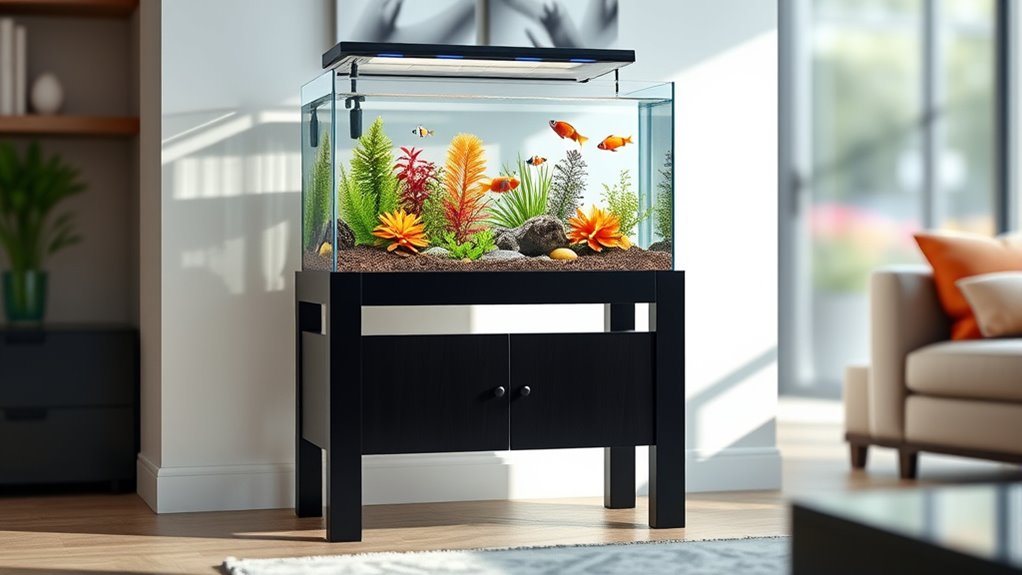 top corner fish tanks
