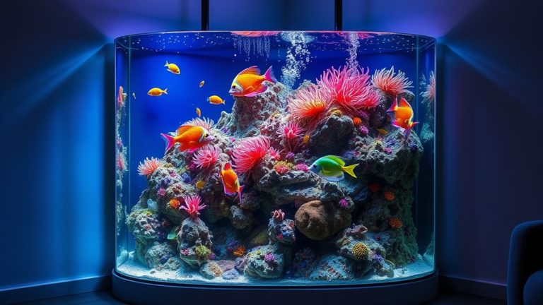 top corner marine aquariums