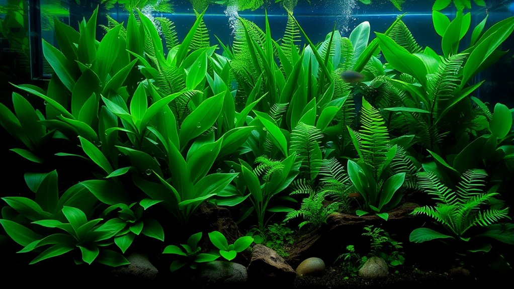 top dark green aquarium plants
