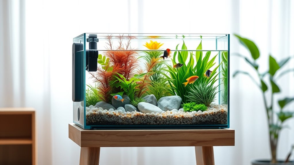 top easy clean fish tanks