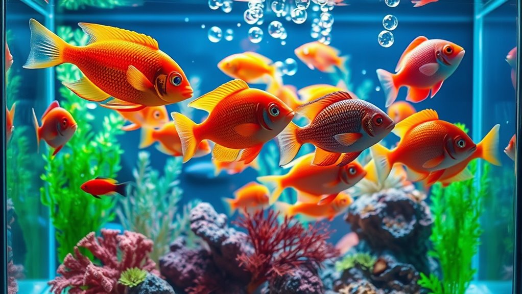 top fake fish tank displays