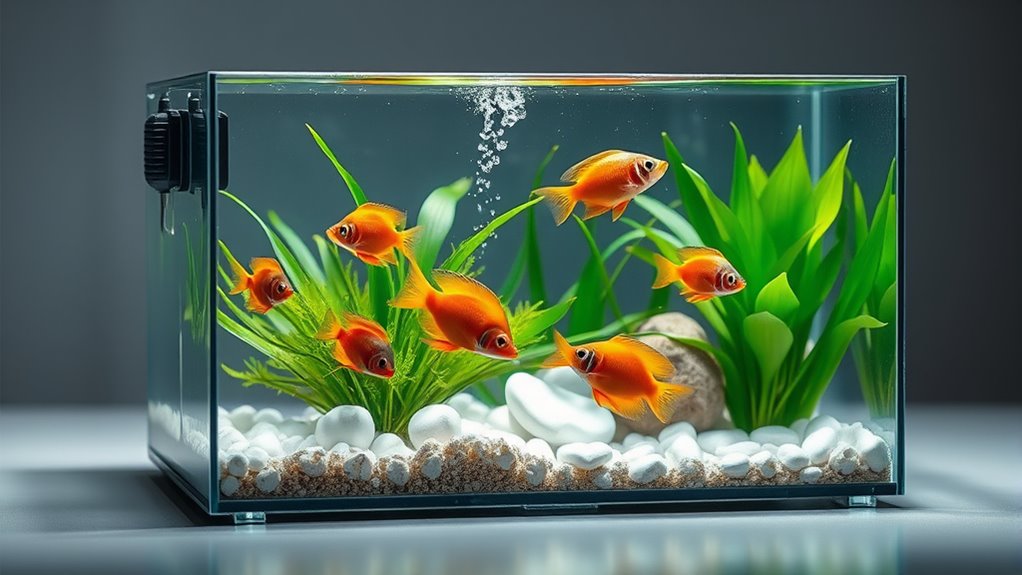 top filtered fish tanks