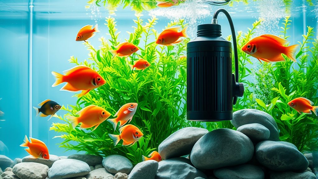 top fish tank aerators