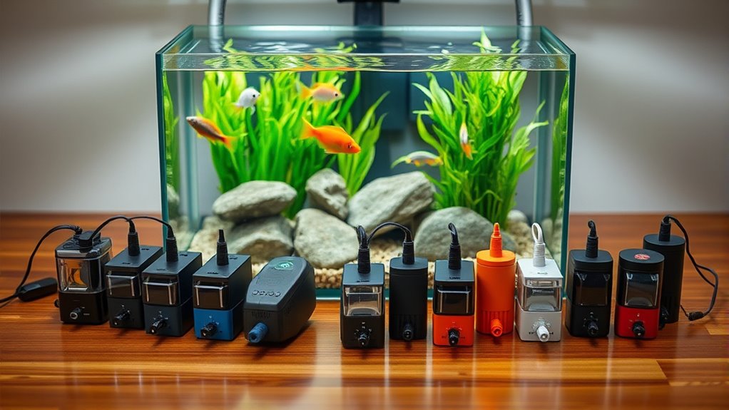 top fish tank air pumps