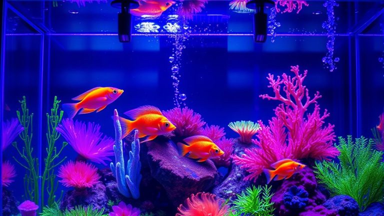 top fish tank black lights