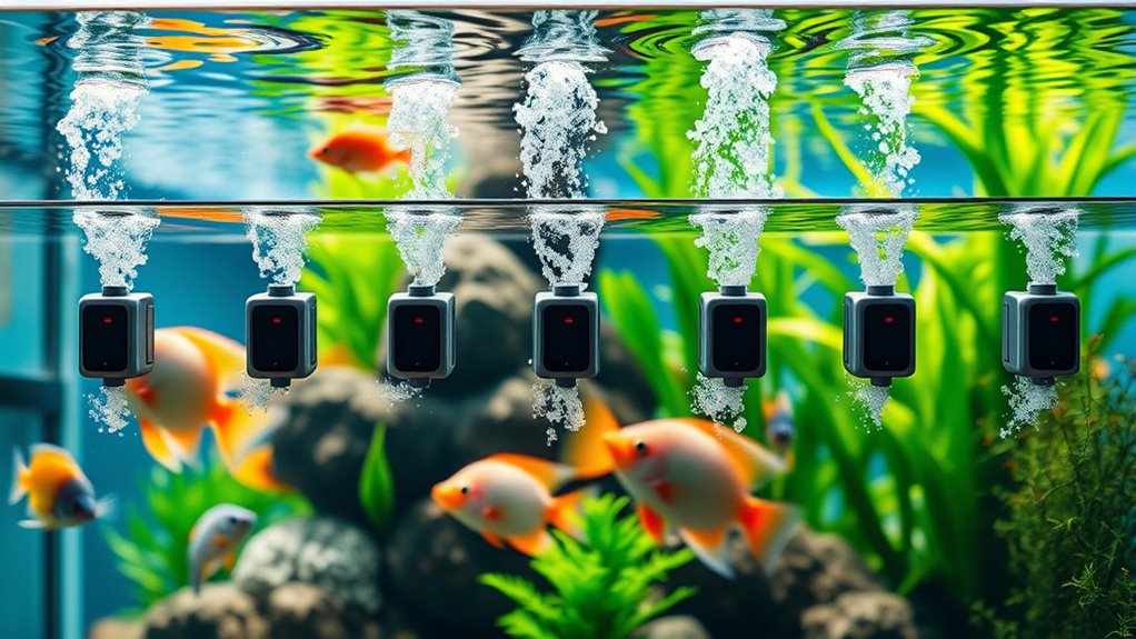 top fish tank generators