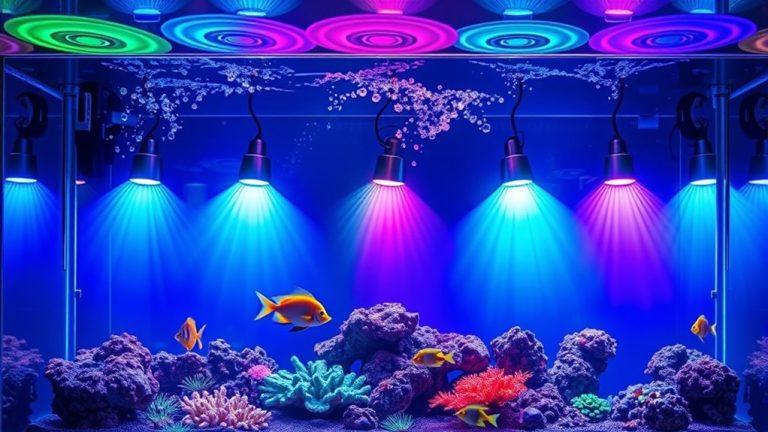 top fish tank lights
