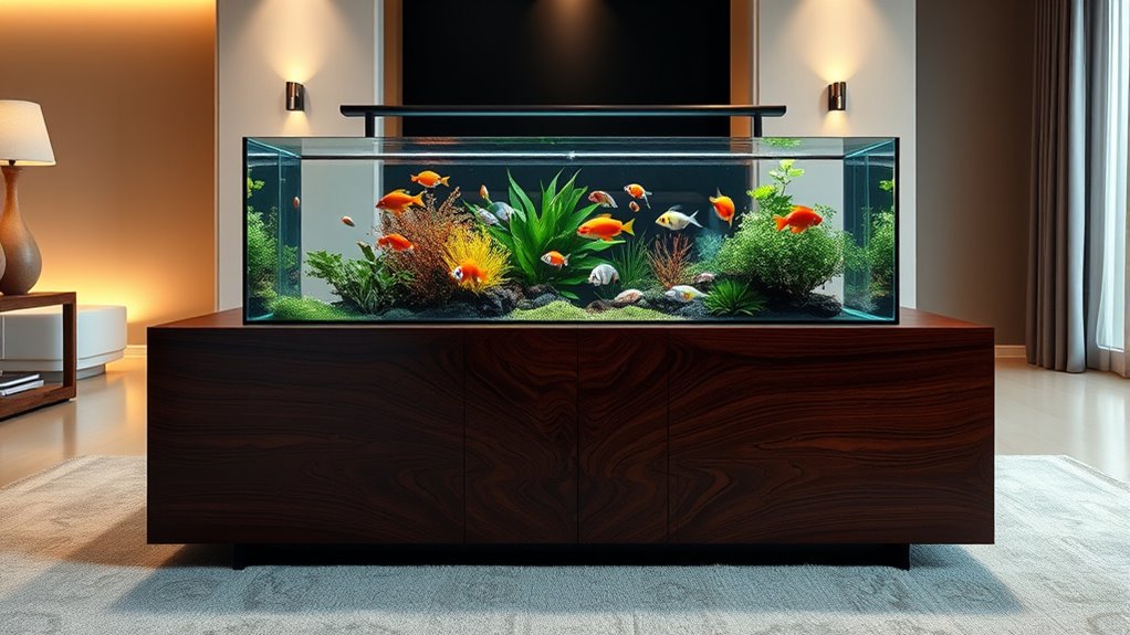 top fish tank stands
