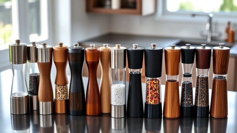 top gravity salt grinders