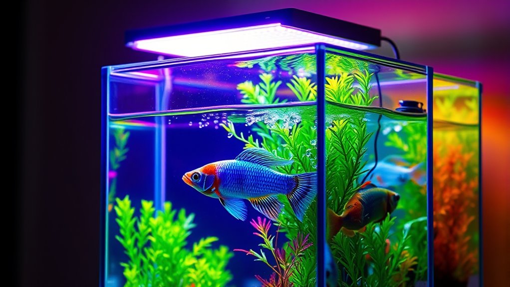 top led tank lighting