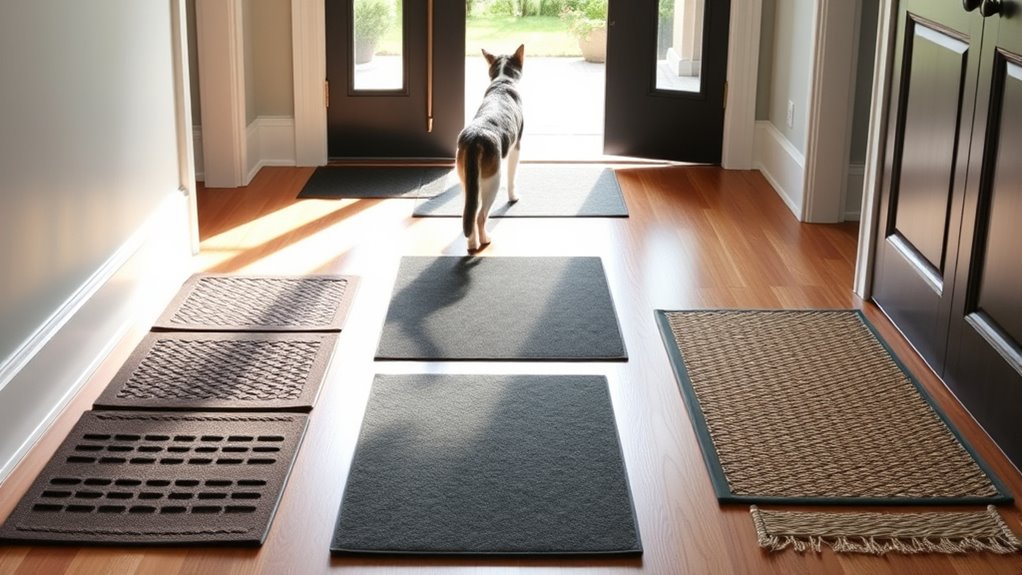 top litter trap mats