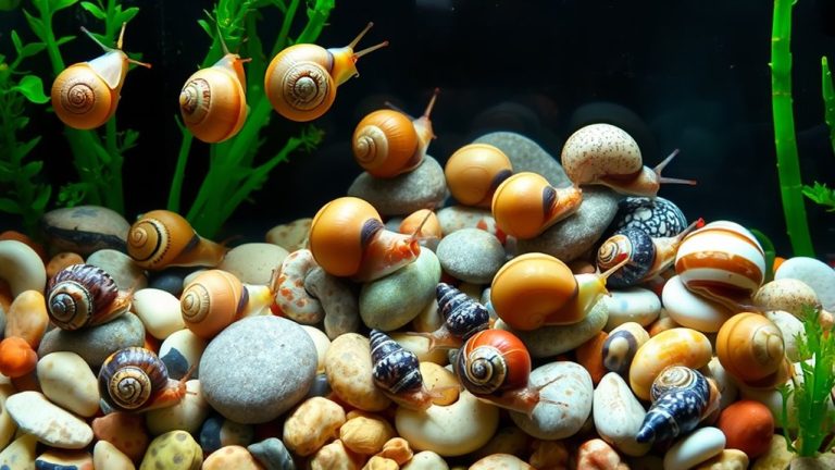 top live snails for aquariums