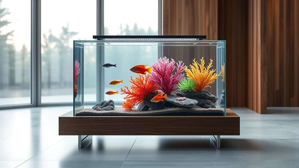 top low boy fish tanks