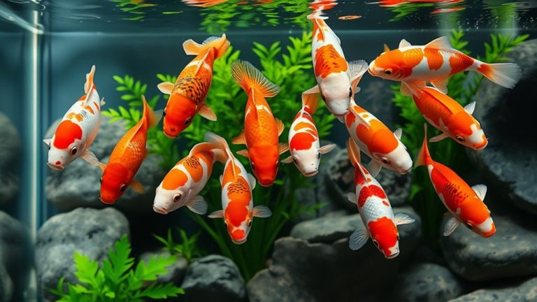 top mini koi fish choices