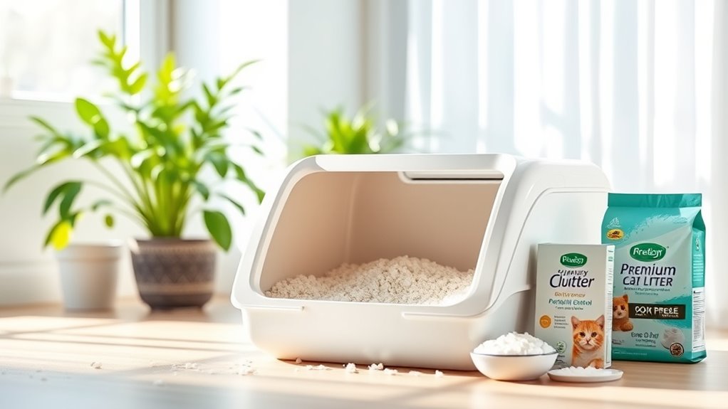 top odor controlling cat litters