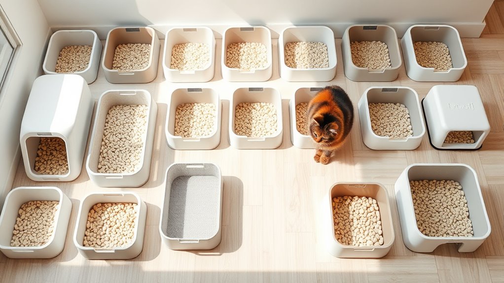 top pine pellet litter boxes