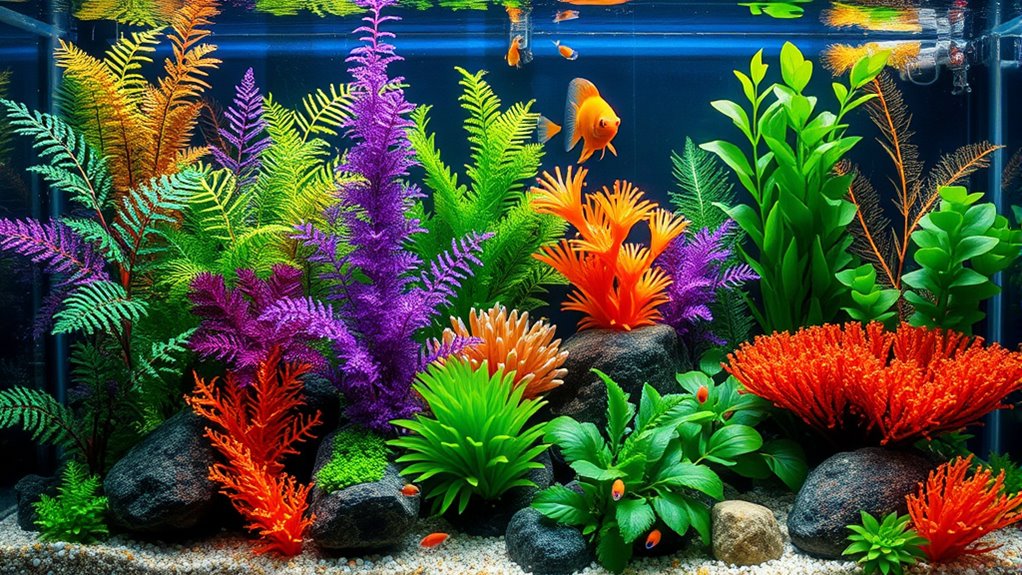 top plastic aquarium plants