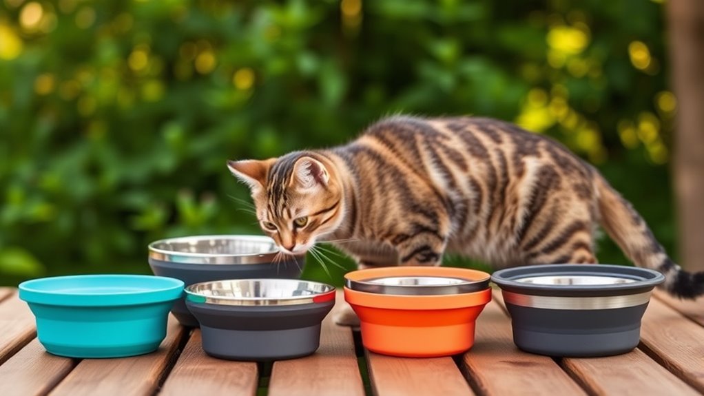 top portable cat bowl picks