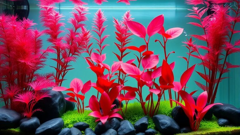 top red aquarium plants