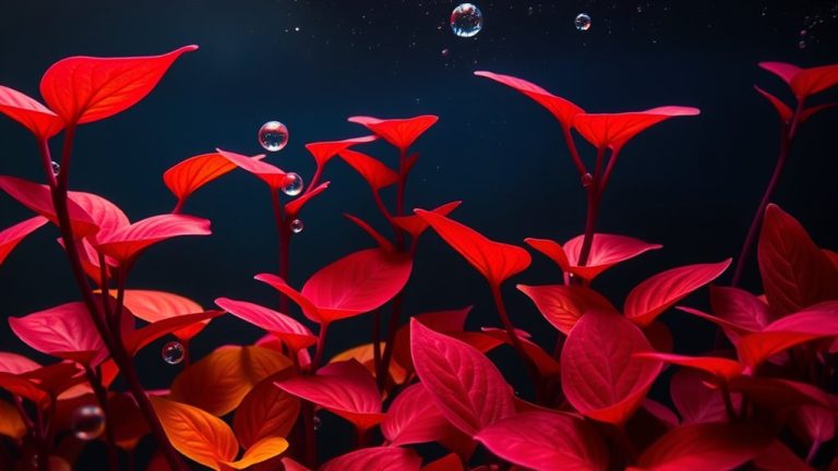 top red ludwigia plants