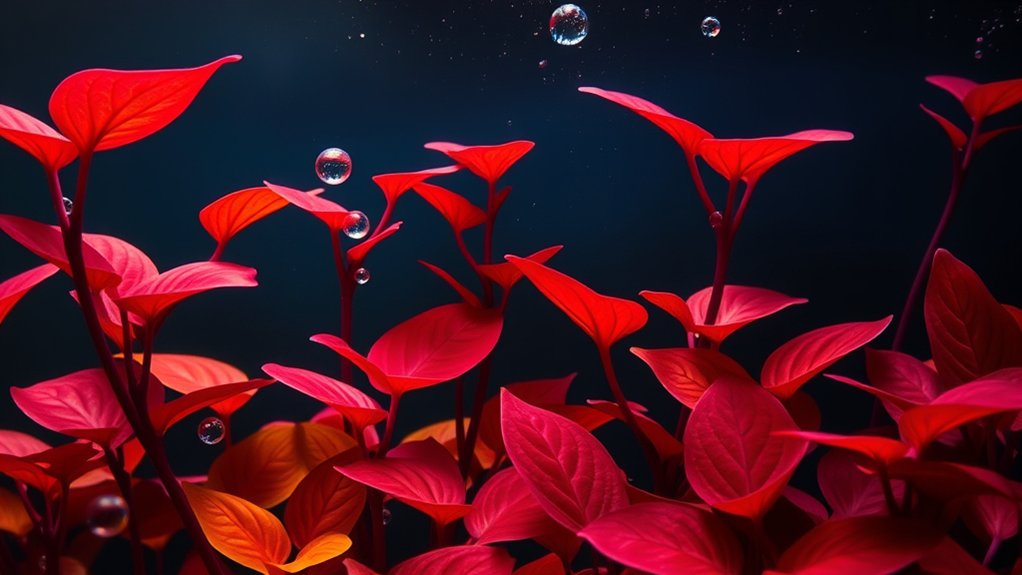 top red ludwigia plants