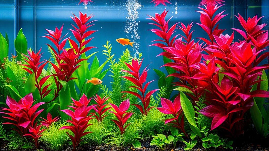 top red rubin plants