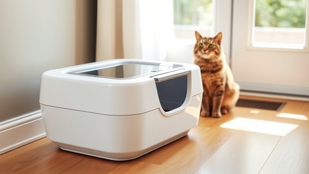 top self cleaning litter boxes